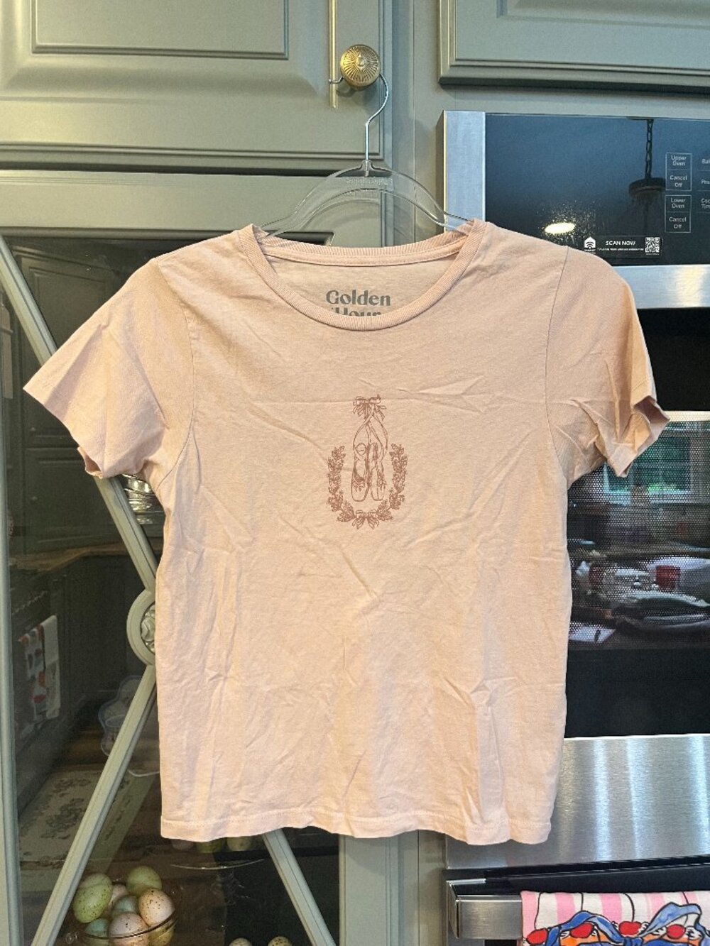 PacSun Cotton Tee Small Golden Hour Coquette Balletcore Girlhoodcore